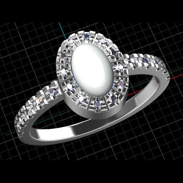 Grafický návrh prstenu